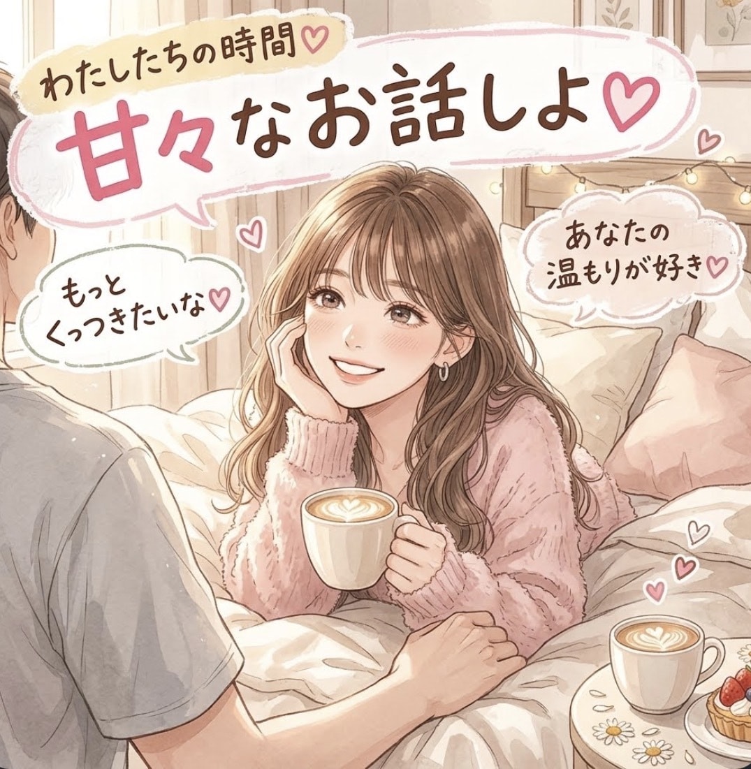 彼女気分で♡1日甘々メッセージします お試し価格500円！1日恋人気分でチャットしませんか？ イメージ6