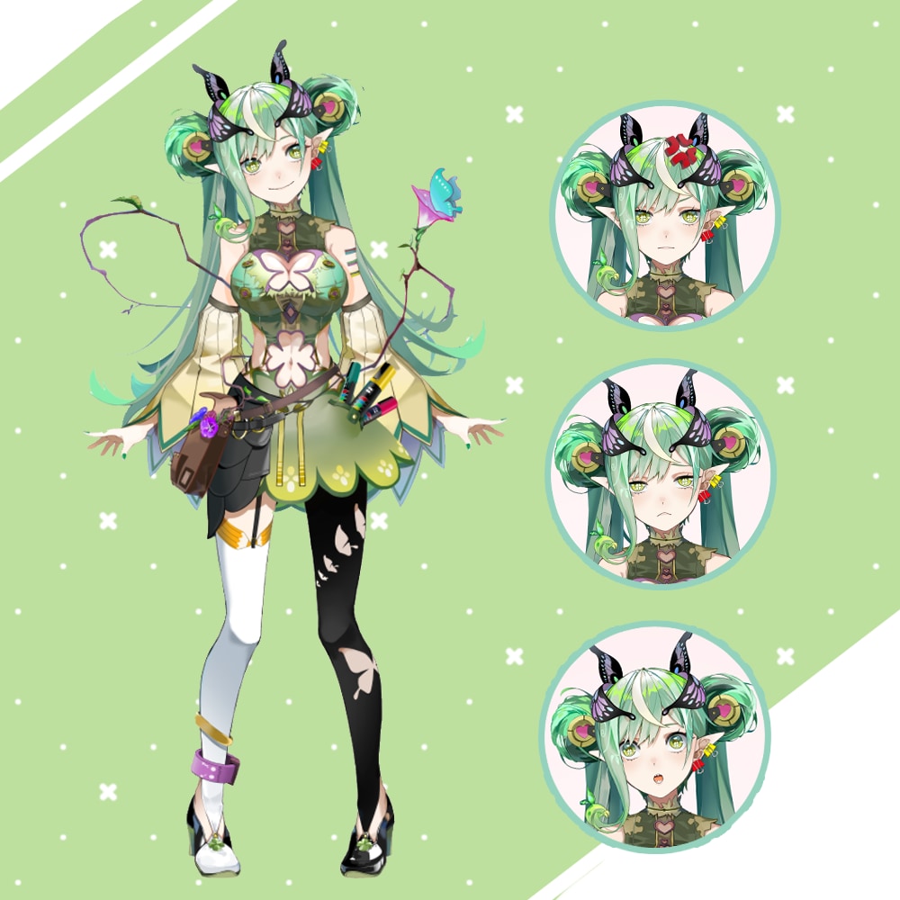 理想のVTuberをお届けします イラスト～モデリングまで対応させていただきます！ イメージ2