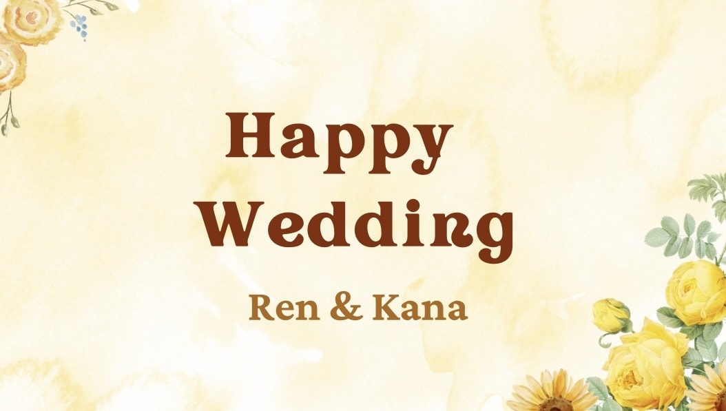 結婚式・披露宴でのクイズのパワポを作ります パワーポイントを素早く可愛く幸せの小さなお手伝い イメージ1