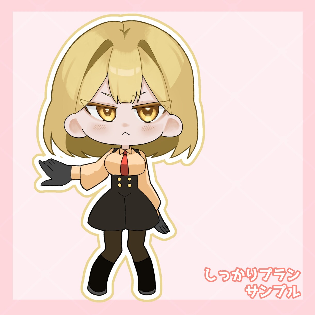 デフォルメイラスト描きます スタイリッシュなのにもっちり！？選べる２つのプラン イメージ3