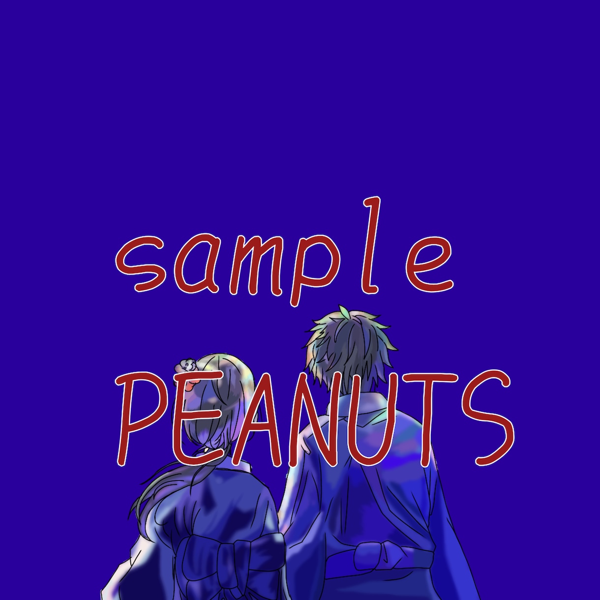 誰でも使用出来るアイコンを制作します オリキャラで自分のイメージを出そう！ イメージ4