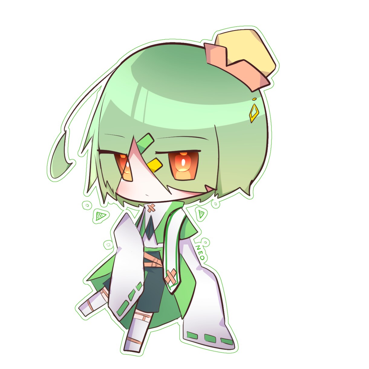 最速即日！デフォルメイラスト描きます 様々な箇所でのちょい役に嬉しいデフォルメイラストです イメージ1