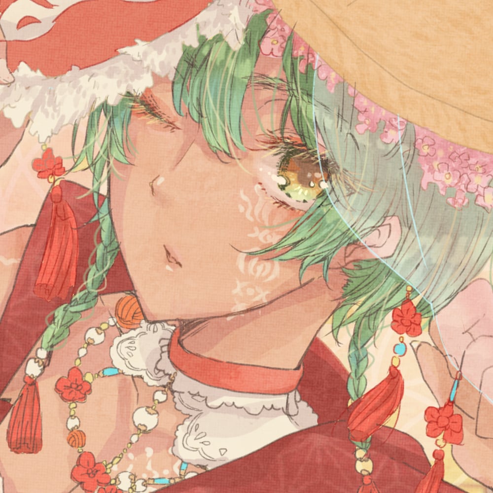 オリジナルキャラアイコン作成承ります きれい/かわいい系キャラアイコン描きます イメージ2