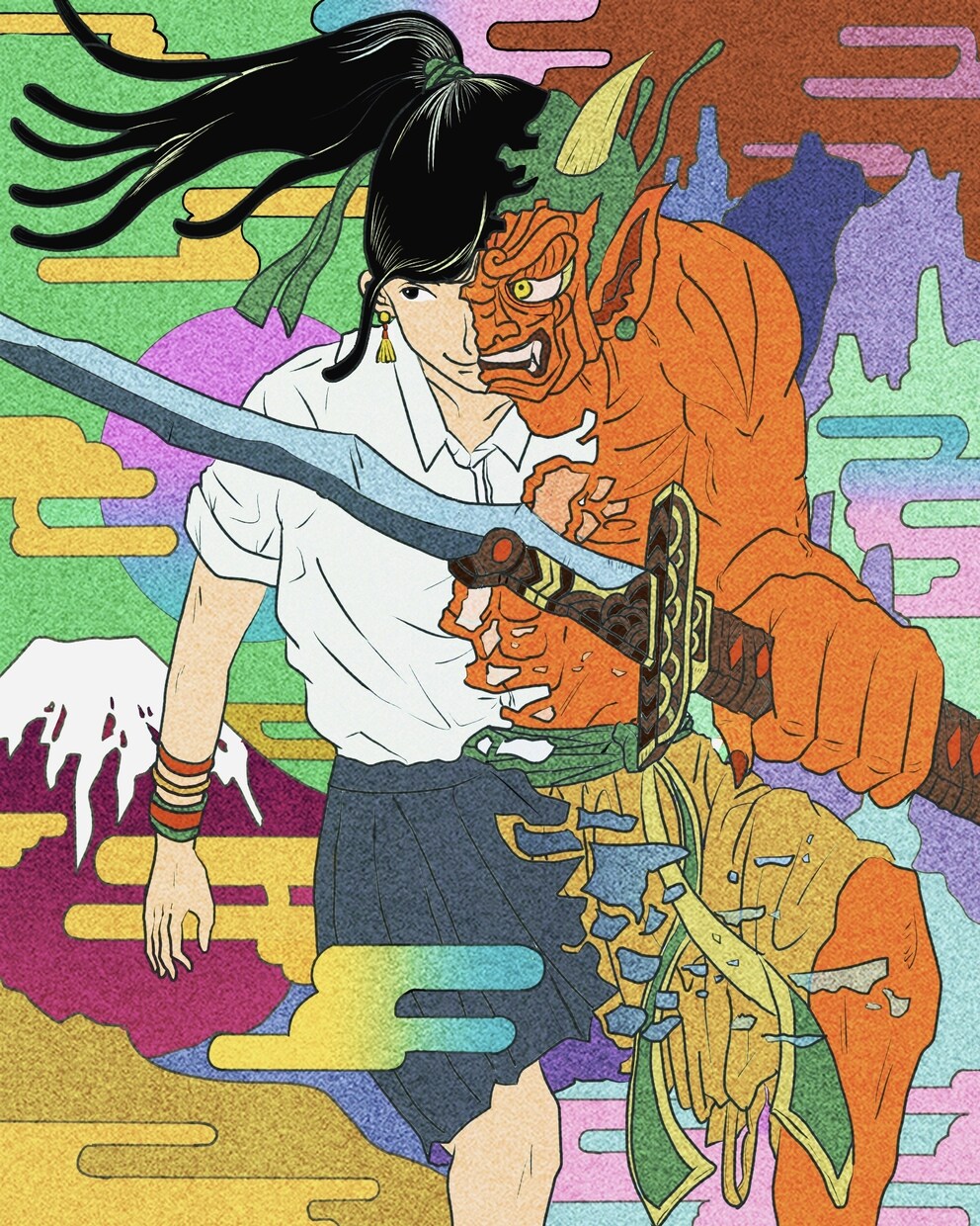 安くハイクオリティーイラストを作成します 安い！修正対応複数回OK!!! イメージ1