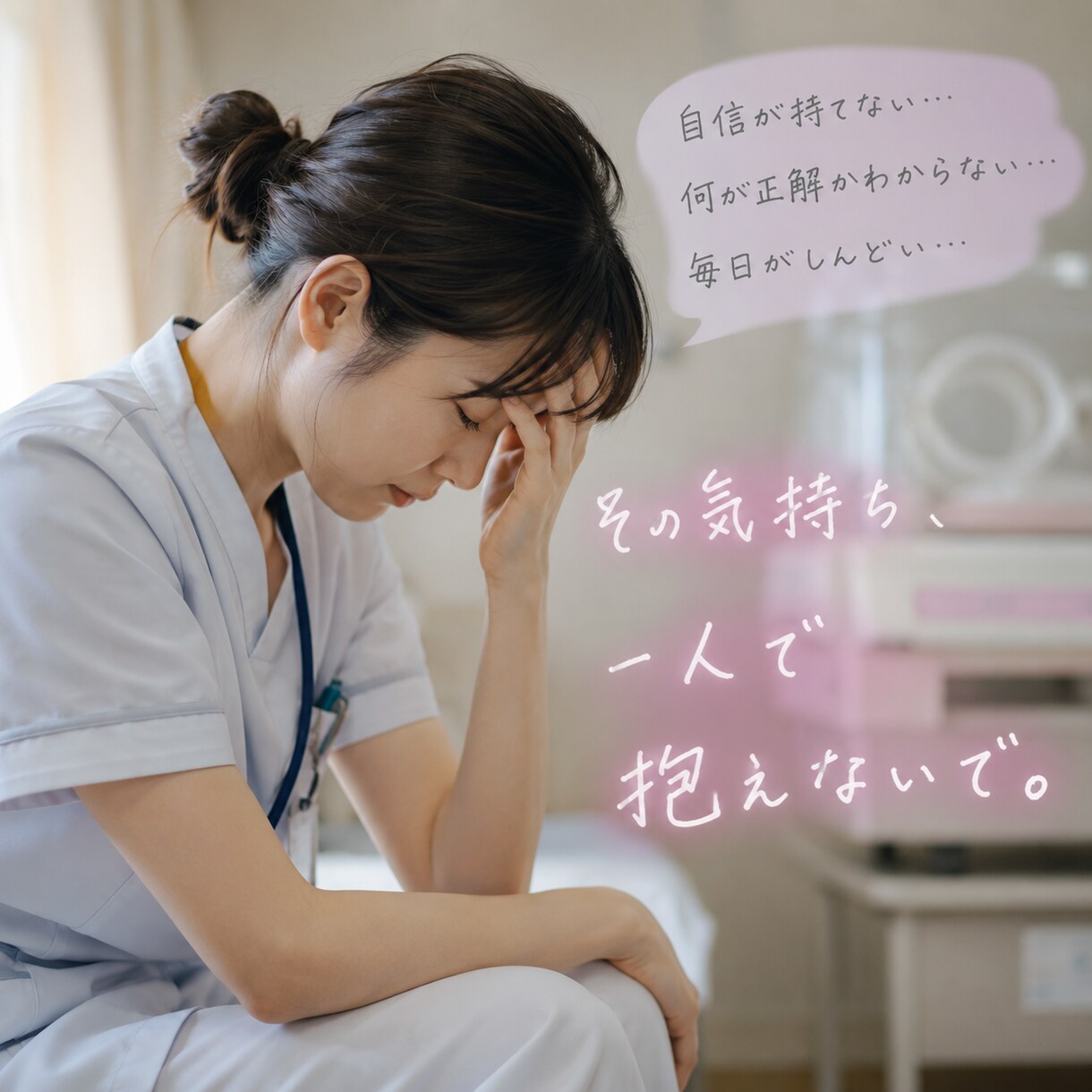 NICU/GCUに異動した医療関係者の悩み聞きます 「経験者なのにできない」が苦しい方へ イメージ1