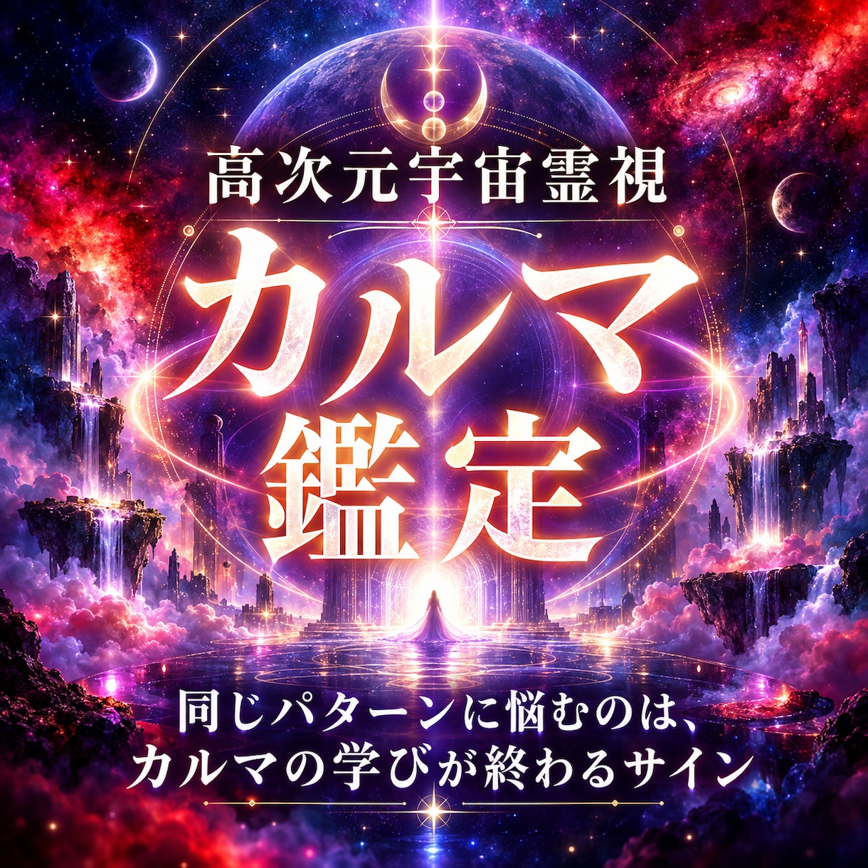 カルマを整理し未来を導く手助けをします 【高次元宇宙霊視】カルマ解放鑑定 イメージ1