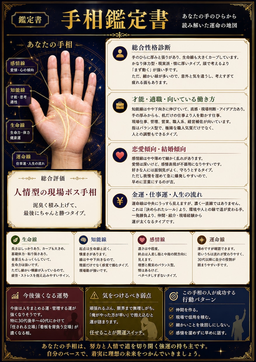 貴方（貴女）の将来をズバリ言います 細〇〇子ばりの的中率！？天国に登るわよ イメージ2
