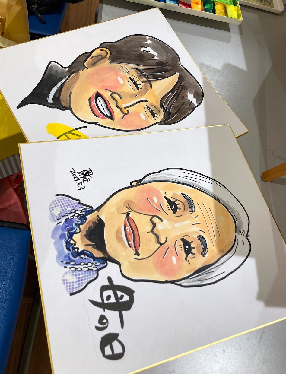 フジTV「いいとも！」似顔絵マスターが描きます おひとり様の似顔絵を描きます！ イメージ7