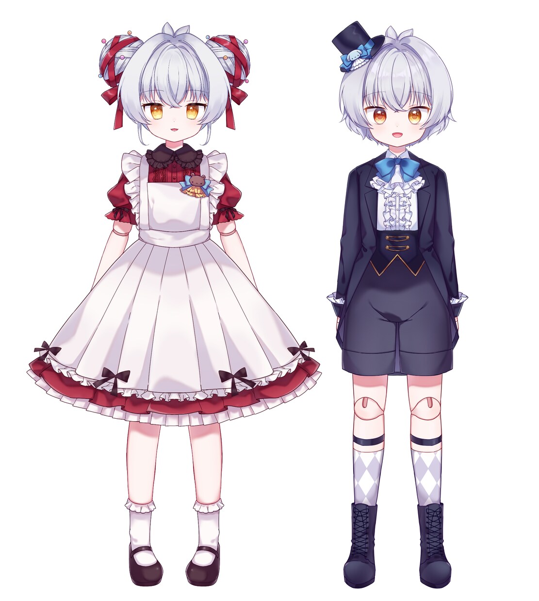Vtuberの体制作します イラスト、モデリングどちらも対応可能！ イメージ2