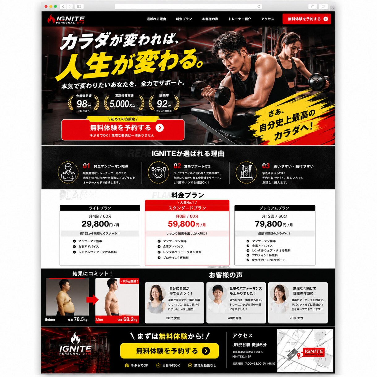 丁寧で成約率を意識したLPをデザイン制作します 集客と成約率を意識したLPをご提案します イメージ4