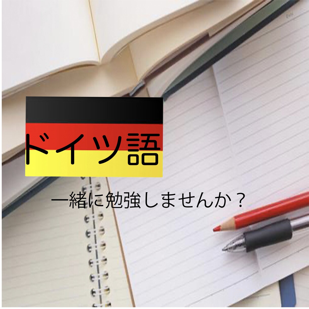 一緒にドイツ語勉強します A1,A2勉強者向け！モチベが上がらない、単語が覚えられない イメージ1