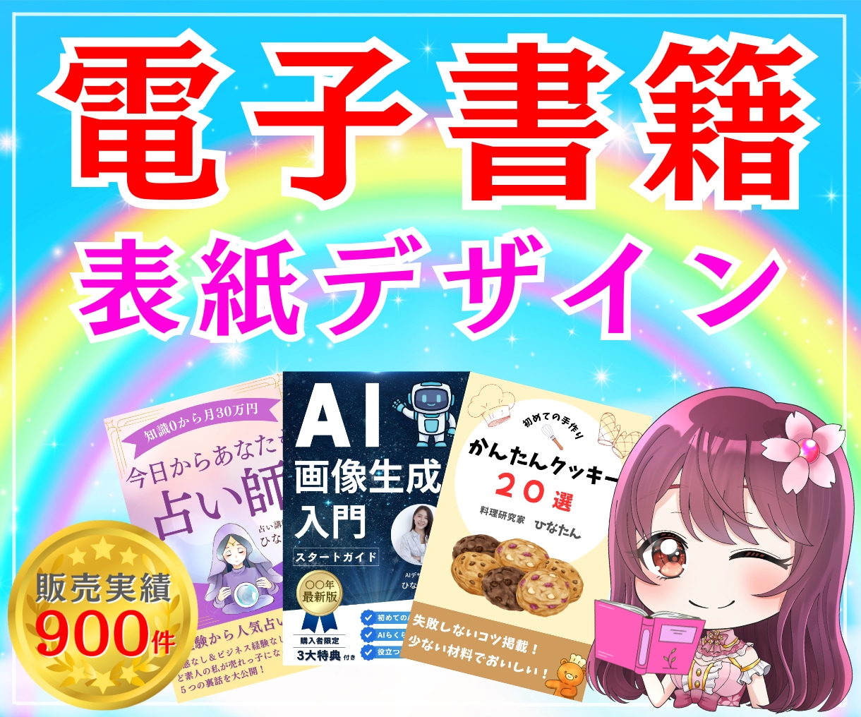 3大特典✨Kindle電子書籍の表紙を制作します ココナラ実績900件✨現役ライターが目を引くデザインをご提案 イメージ1