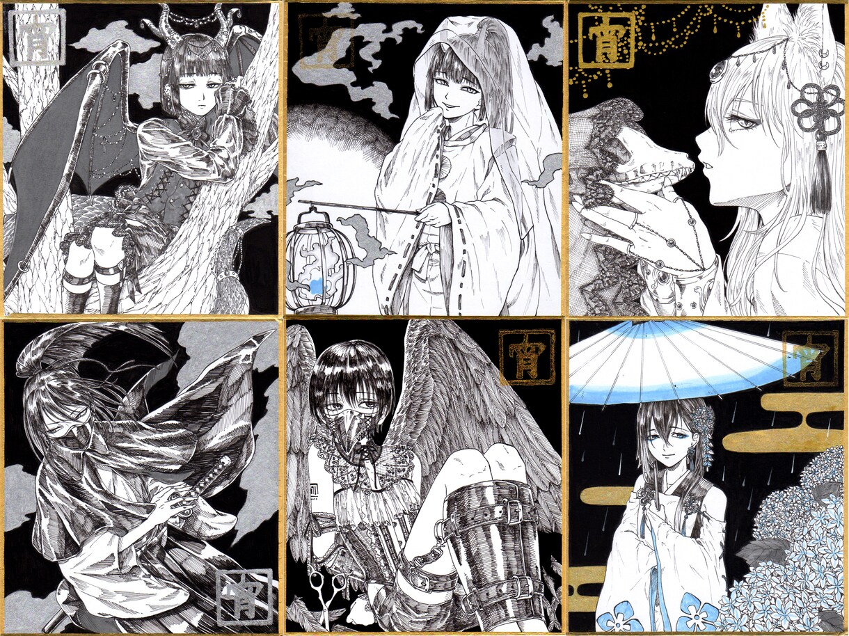 アイコン、一枚絵等イラスト作成受け付けます 美少年、女性向け美男子が得意です イメージ5