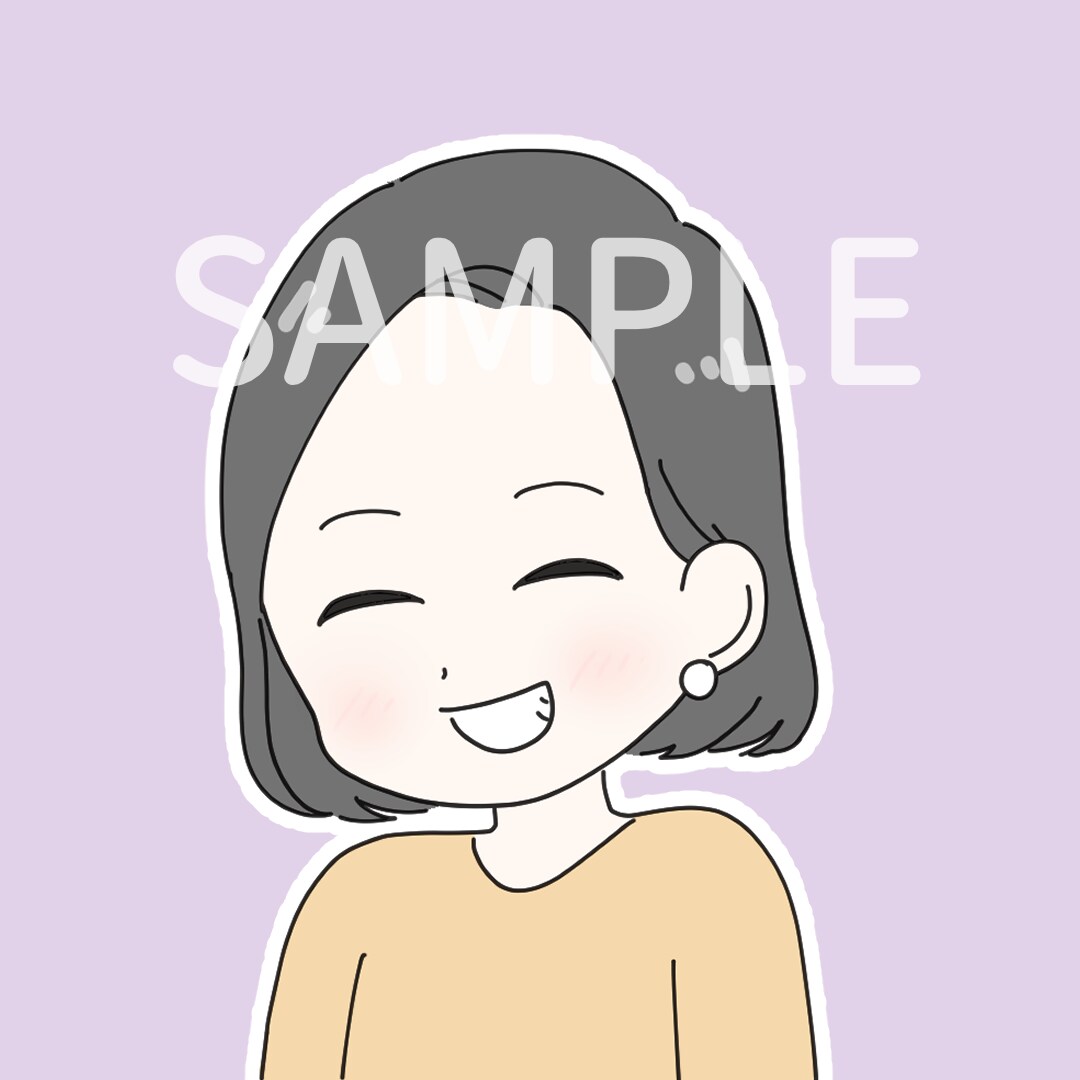 かわいいアイコンをお描きします SNS、ブログ、記念にいかがですか？ イメージ3