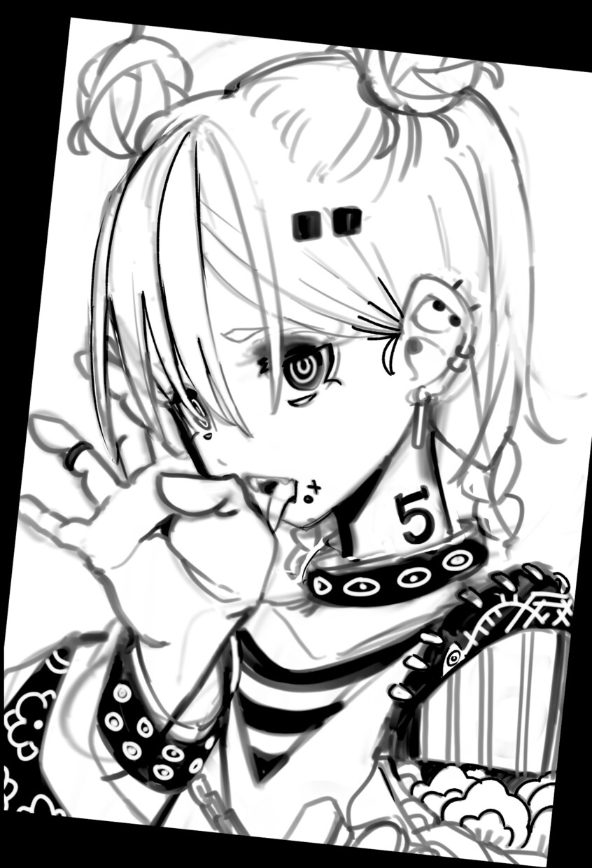 キャラクターの一枚絵、アイコンを描きます かっこいい！！可愛い！！イラスト描きます イメージ7