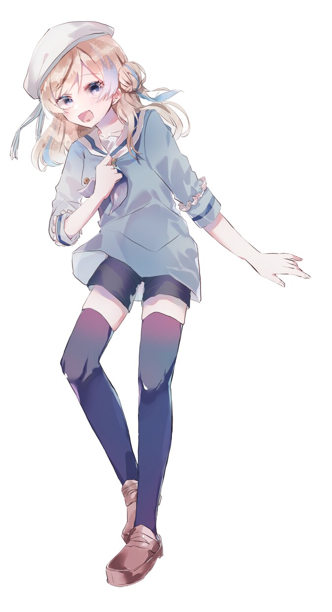 Vtuberさん用立ち絵〜モデリングまでやります モデリングの他、3面図作成やアイコン作成も可能です！ イメージ3
