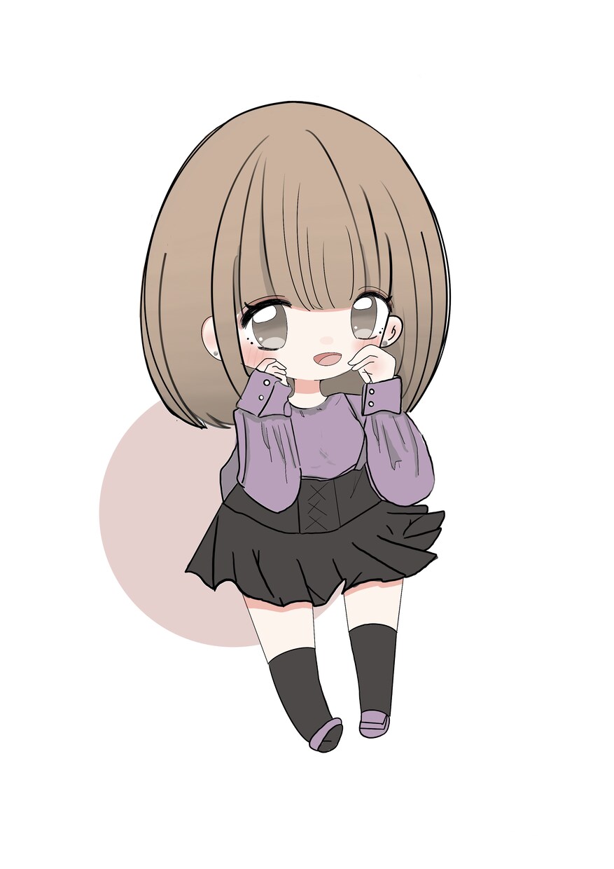 可愛い2.5等身イラストかきます ゲームなどにもつかえる、グッズ展開なども〇 イメージ7