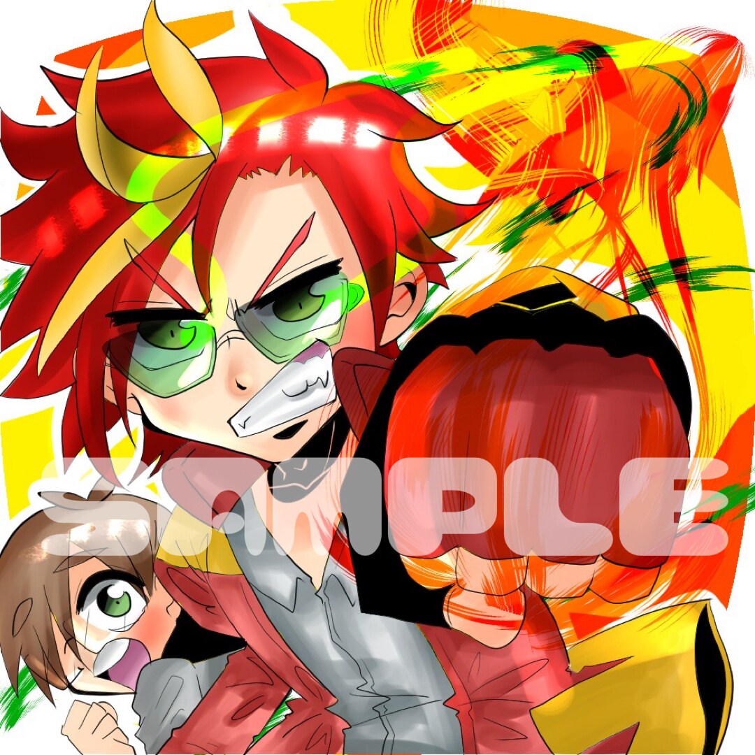 デフォルメ系アイコン ラフ2案作成無料作成します 今だけ格安！まずは無料作成から！親切丁寧に作成します。 イメージ1
