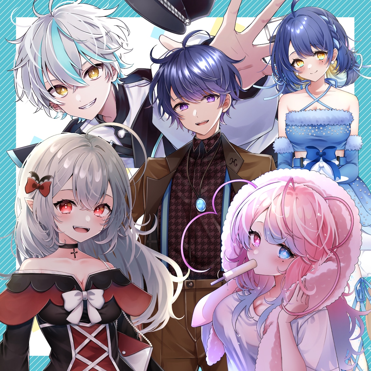 あなただけのVtuberを、全工程制作いたします キャラデザ〜モデリングまで。商用利用可/選べるプレゼントつき イメージ7