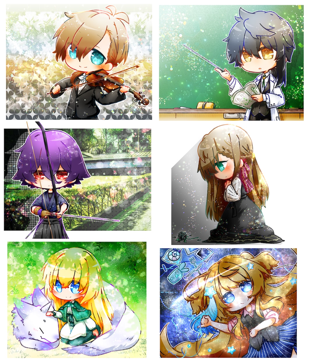 かわいいデフォルメで立ち絵描きます ぷにっとかわいいデフォルメの立ち絵です！ イメージ10