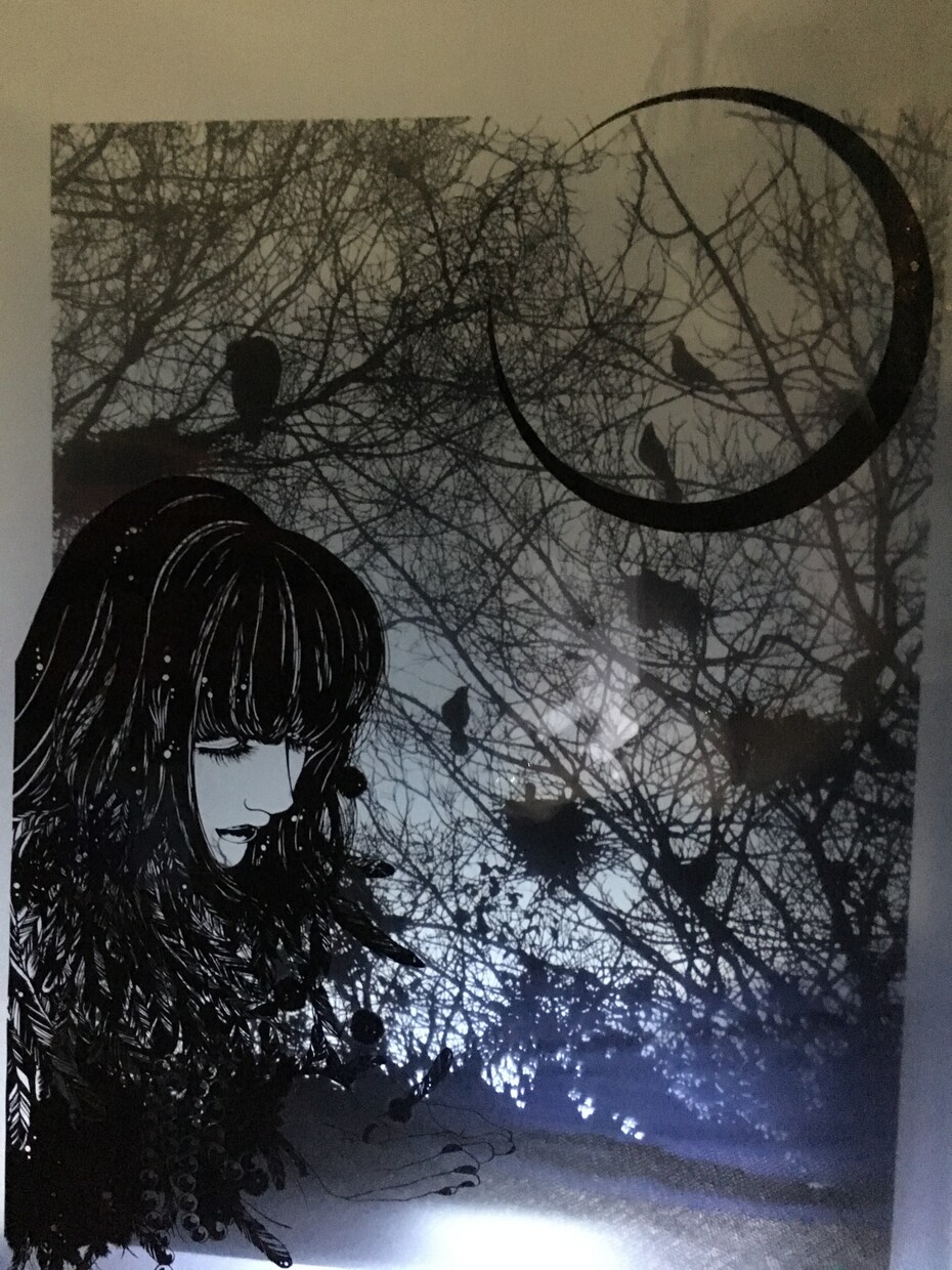 切り絵をオリジナルで制作致します 繊細なラインが魅力の切り絵は、光と影のアートです。 イメージ3