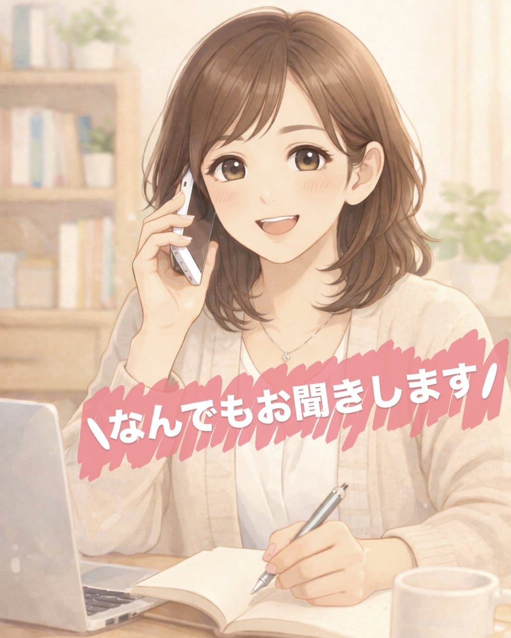 恋愛、仕事などなど様々な悩み・相談聞きます 銀座クラブ勤務経験あり！優しく寄り添います。 イメージ1