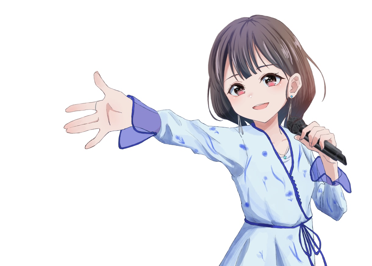 アイドル・Vtuber・声優のフラスタ絵を描きます 【フラスタ専門】推しのコンサート・生誕祭・記念日に イメージ2
