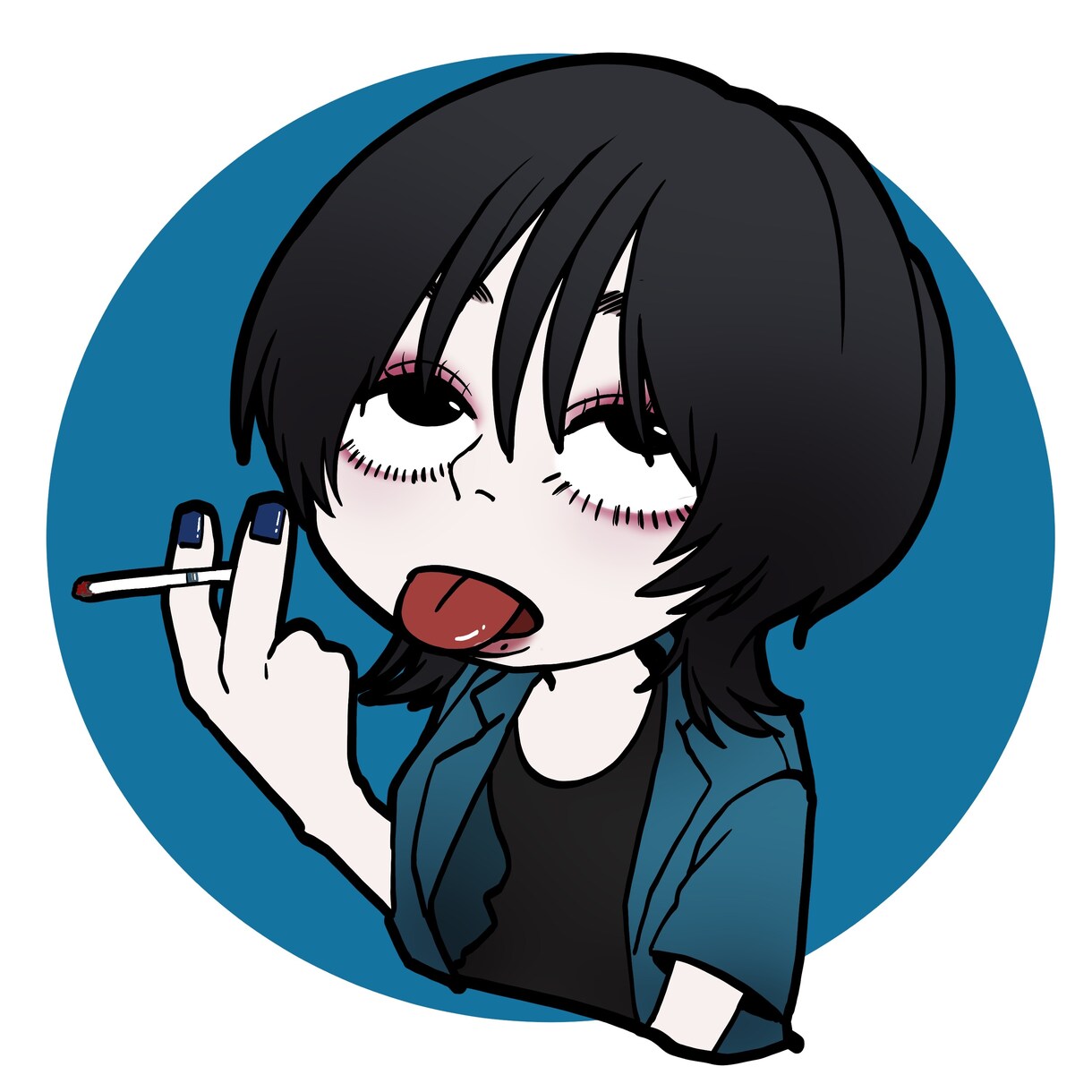 SNS等使える映えるミニキャラアイコンお描きします SNS等のアイコンにぴったりな映えるアイコンをお描きします。 イメージ4