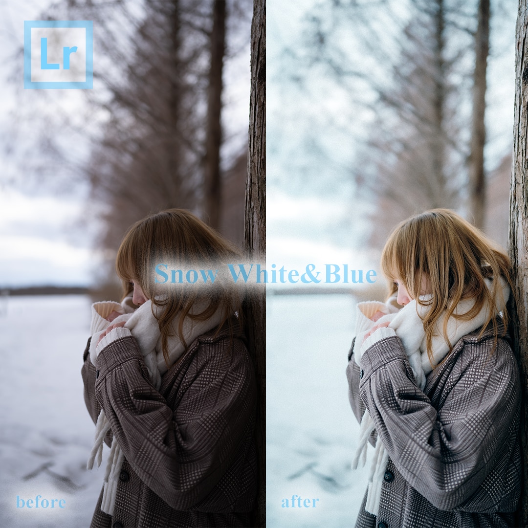 冬を美しく引き立たせるLRプリセット販売します 〜冬の写真を印象的で温度を感じる美しい作品に〜 イメージ2