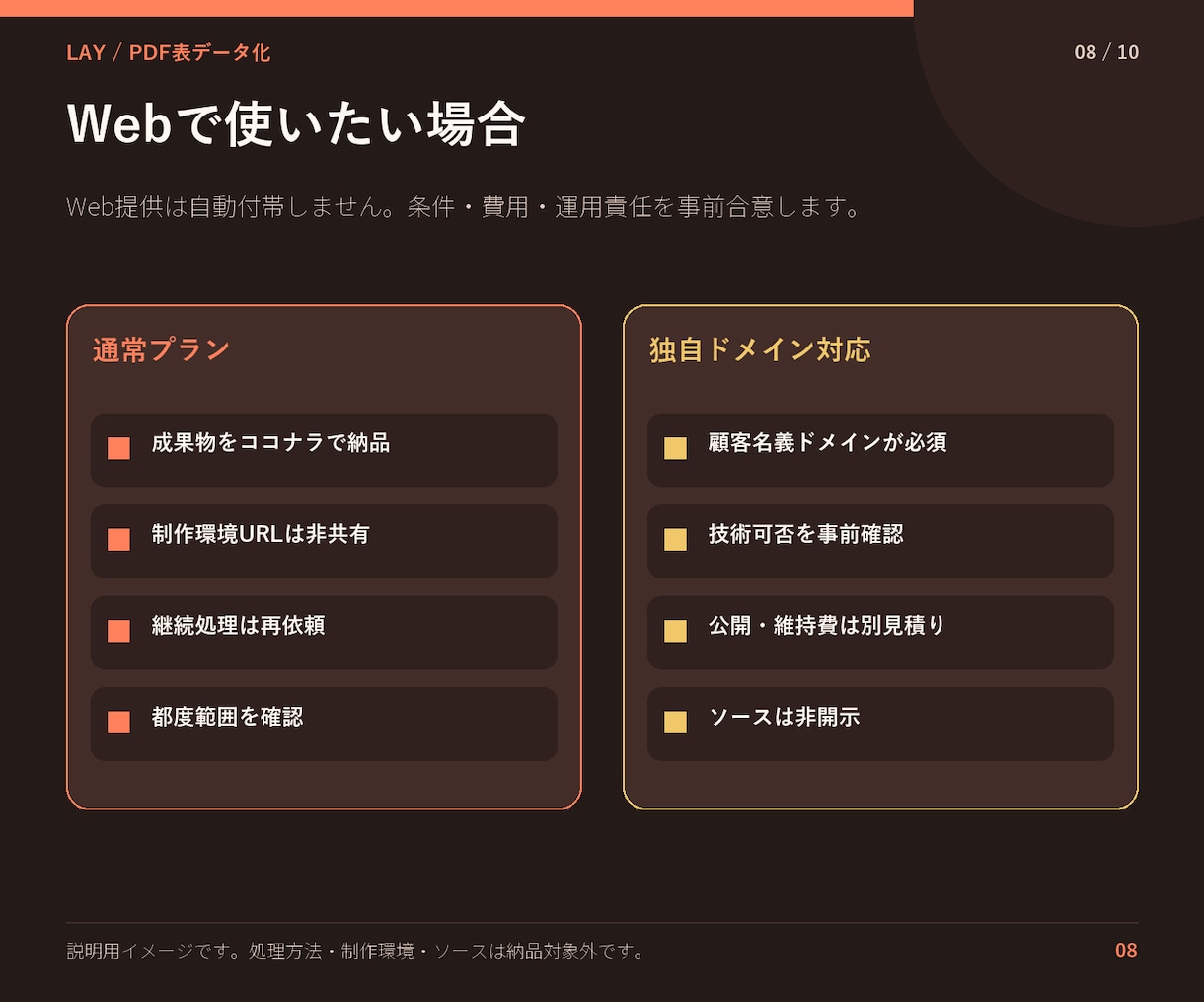 PDFの表をExcelへ抽出して整理します 元ページを残し要確認箇所まで一覧化 イメージ8
