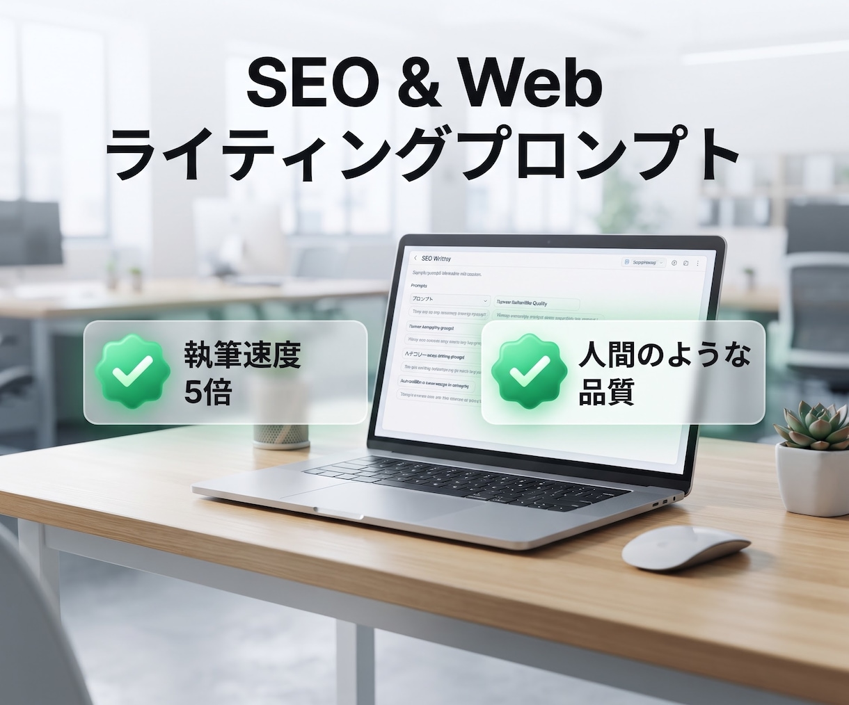 AIプロンプト作成・修正します 1,000回検証の専門家が業務最適化プロンプトを作成します イメージ5