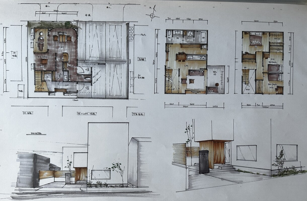 一級建築士がそのまま建てられるプランをご提案します ＊デザイン、構造、性能、納まり…全てを考慮してプランします！ イメージ2