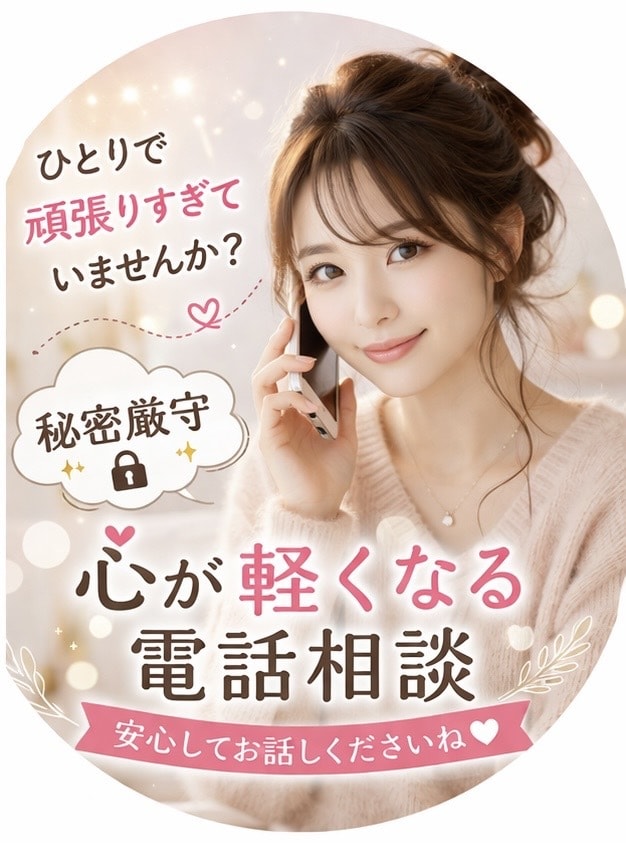 ちょっと話したい！寄り添い話し相手になります なかなか身近な人には話せないお悩みもお聞きします。 イメージ1