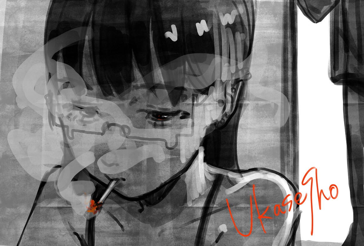 カットが複数あるMV・PVイラストを描きます あなたの曲、歌ってみた等に世界観を作り出すお手伝いします！ イメージ5