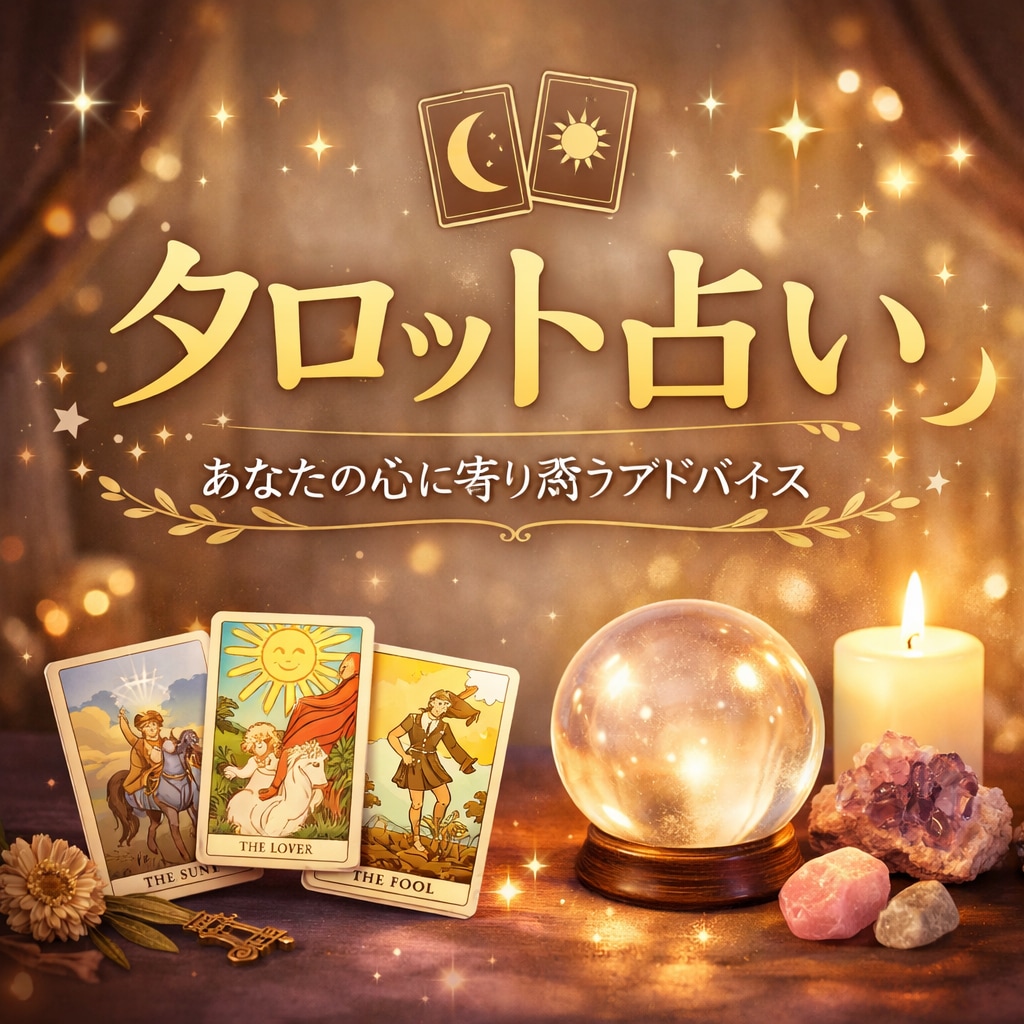 最短結果5分♡恋愛タロット♡お相手の気持ち占います ワンコインでお相手の気持ちや本音と未来をタロットで占います イメージ1
