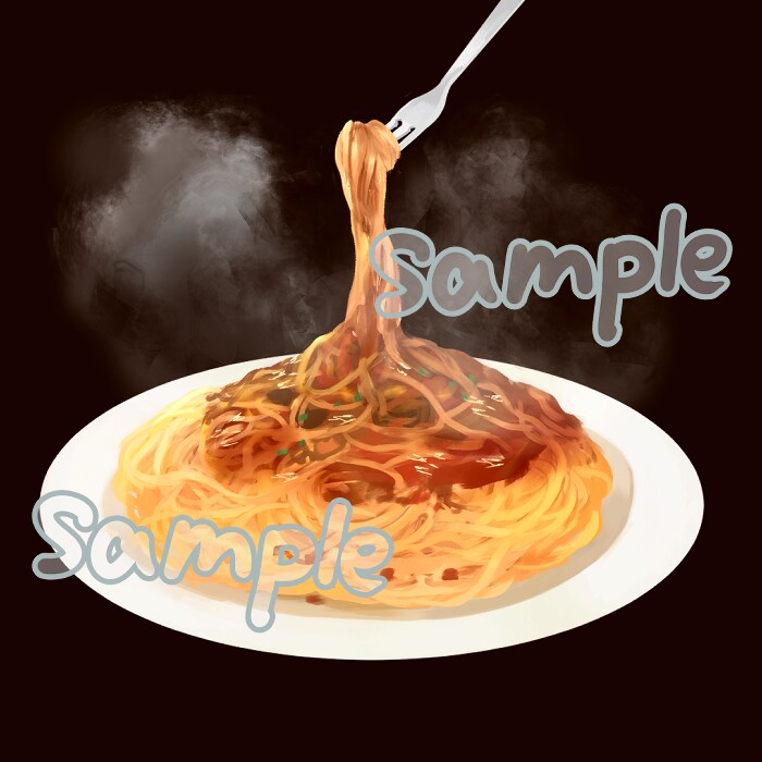 美味しそうな食べ物描きます アイコンやメニューなどに使える食べ物を描きます。 イメージ2