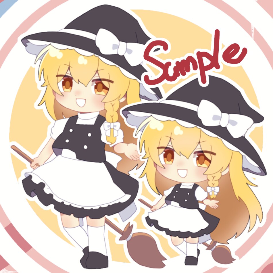 かわいいデフォルメ立ち絵描きます 短め納期で、動画・TRPG・アイコン・グッズなどにぴったり イメージ4