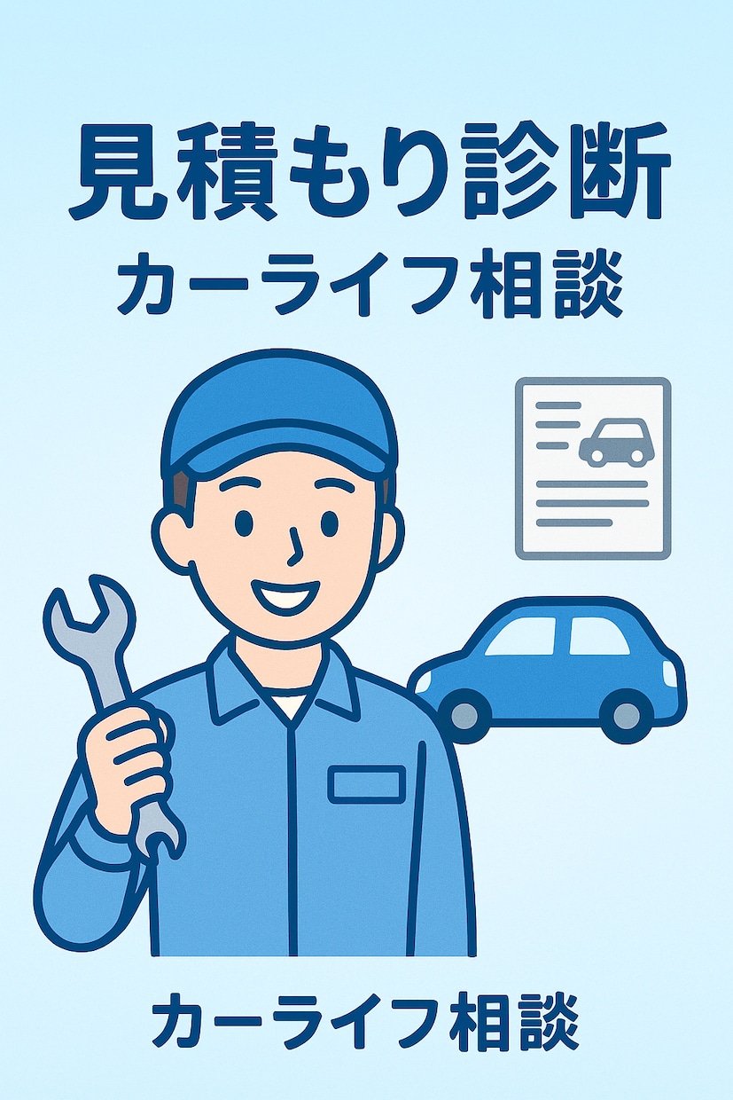 車業界の裏側を知るプロがなんでもお答えします 車検や自動車修理の無駄な費用等をチェック！ イメージ1