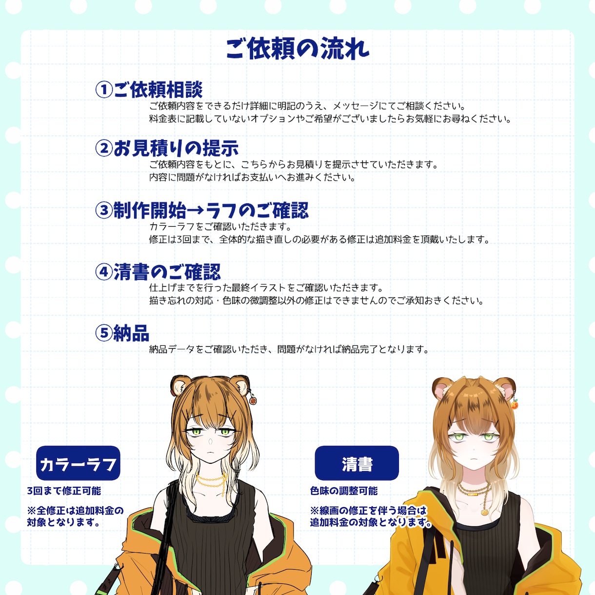 VTuber＆IRIAMモデル制作します 現役Vtuber＆元IRIAMライバー目線で制作します！ イメージ3