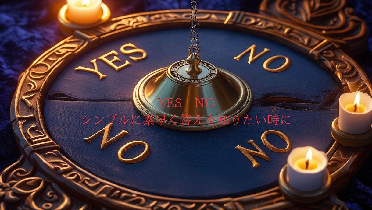 注)購入条件有◆Yes-Noダウジングで鑑定します ～最短5分、シンプルに素早く答えが知りたい方へ～ イメージ1