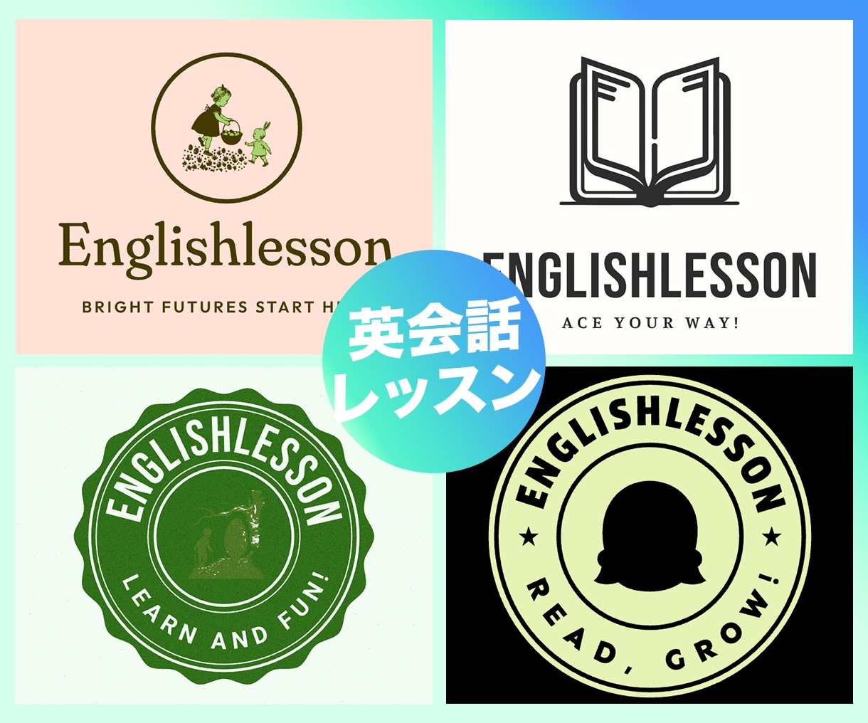 海外風なロゴをスタイリッシュで上品に作成します 企業や店舗、サービスの”顔”を作ります！ イメージ5