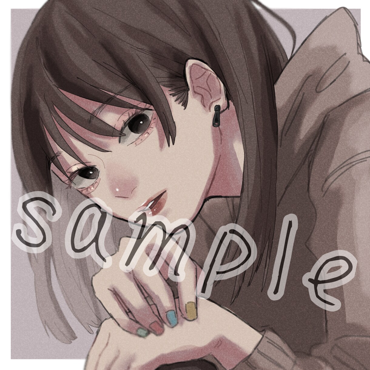 1枚絵、アイコン等のイラスト描きます 雰囲気ある絵を短期間で描きます！ イメージ8