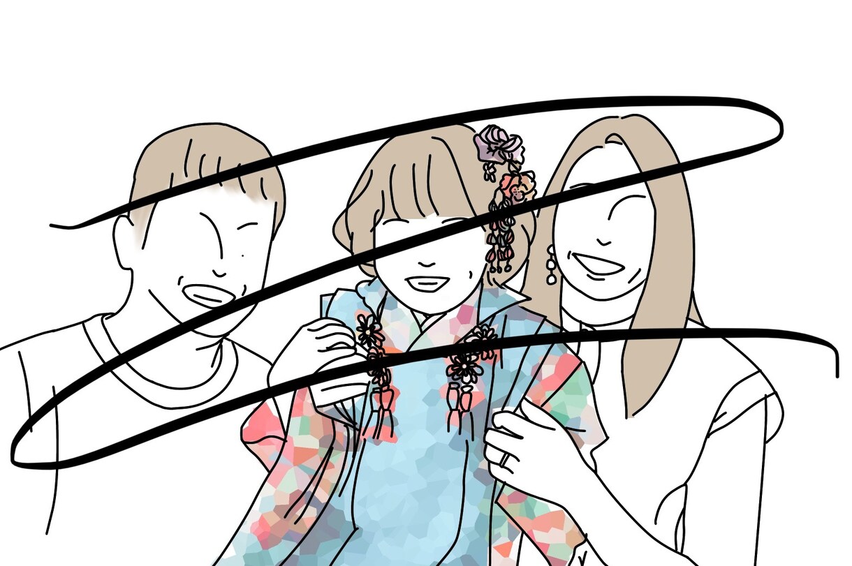 お洒落な線画作成します インスタで流行りの線画！丁寧に、心を込めてお描きします！ イメージ3