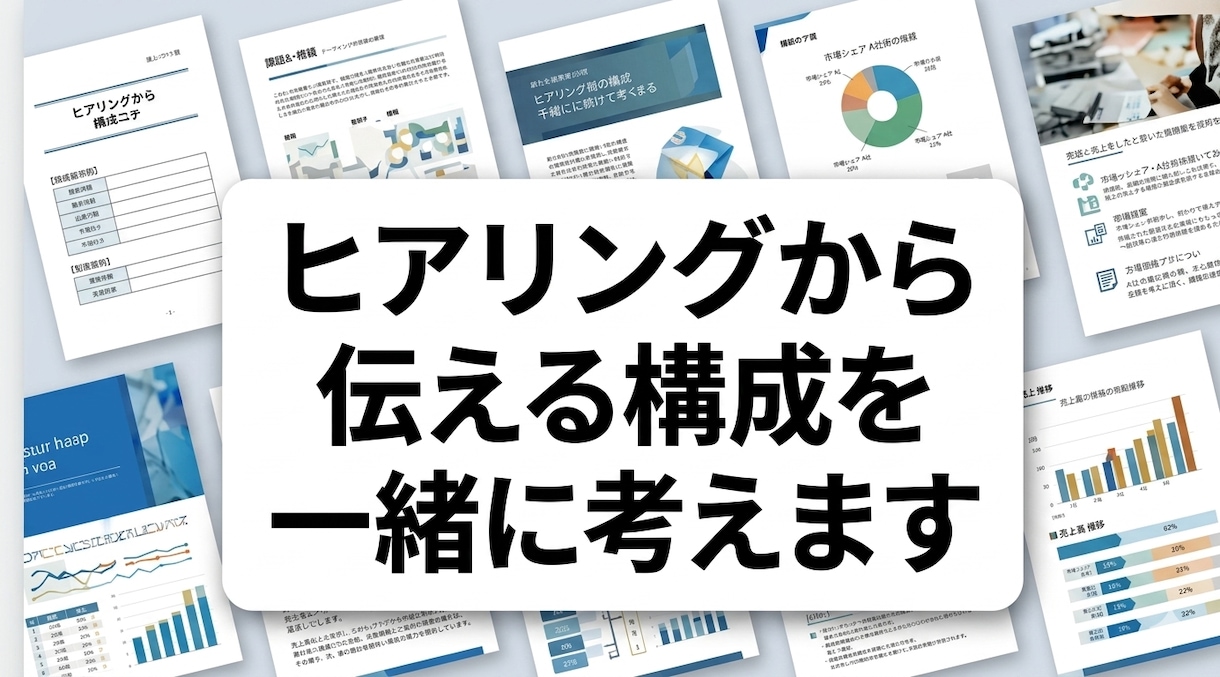 資料作成代行PPT・Excel・Word対応します 伝わる資料で経営判断をスピードアップさせます イメージ9