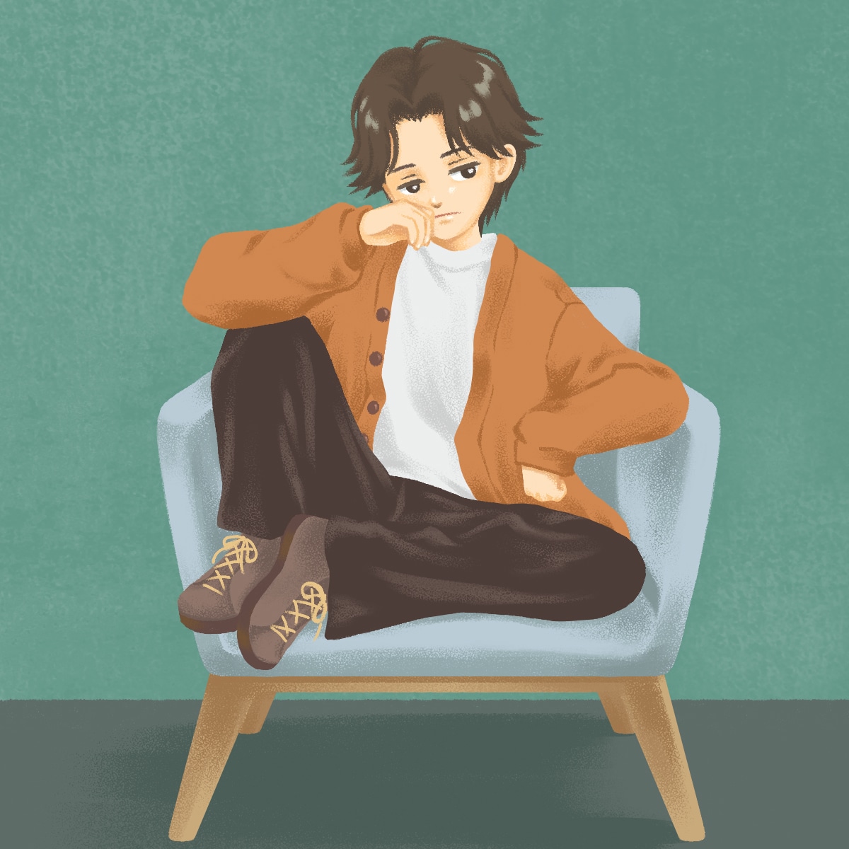 ほんわかタッチで可愛い人物イラストお描きします 商用利用可！ストーリーのあるイラスト、絵本や小説の挿絵に イメージ9