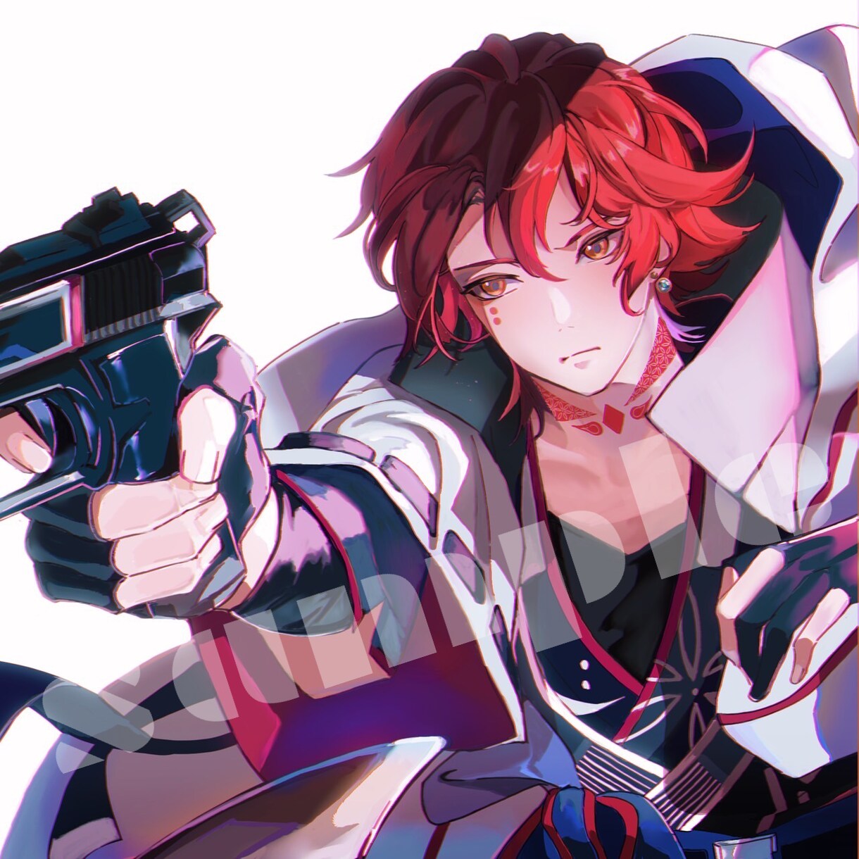 目を引く魅力的なアイコン、一枚絵などお描きします Vtuber、歌い手、集客用アカウントにご依頼いただいてます イメージ1