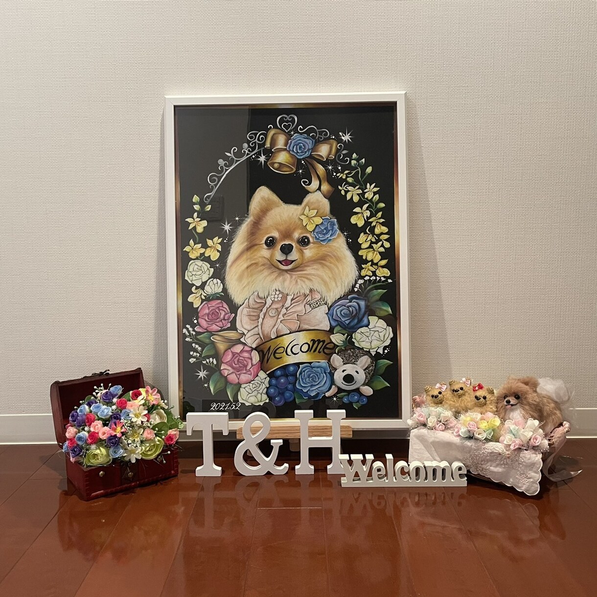 愛するあなたのペットの似顔絵お描します 作成した絵画はデータでもお送り可能です。 イメージ5
