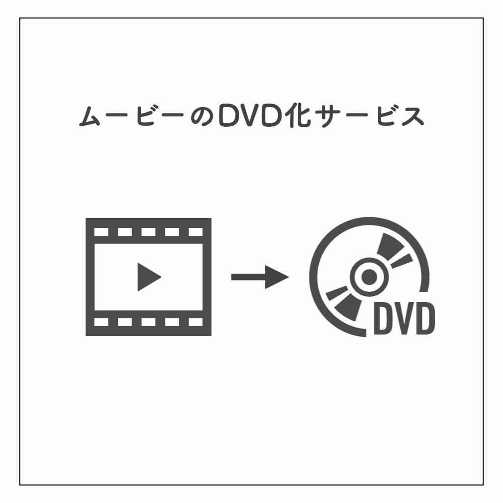 結婚式ムービーをDVD化します シンプルで確実なサービスをご提供します イメージ1