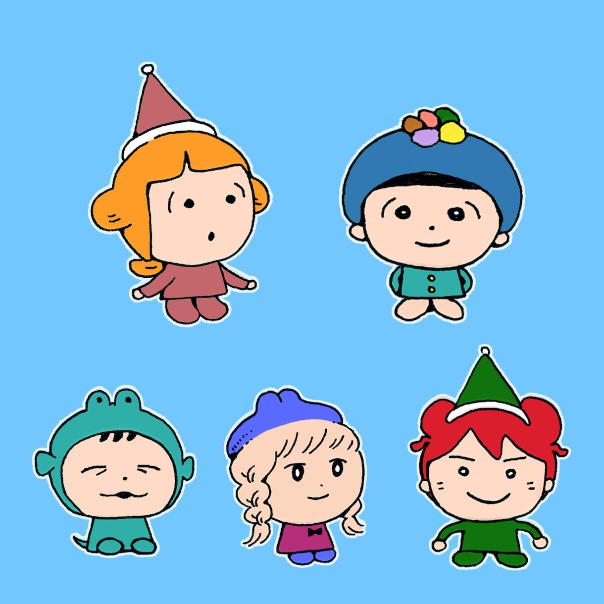 アイコンサイズのイラストを制作します ゆるかわ系アイコンイラストをお求めの方へ イメージ2