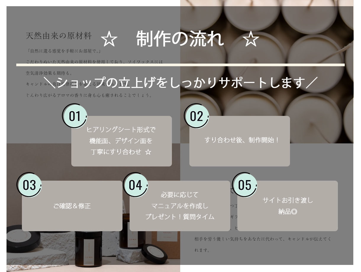 BASEであなたの世界観を表現します ブランドの魅力を伝えるECサイト!マニュアルお渡しOK! イメージ10